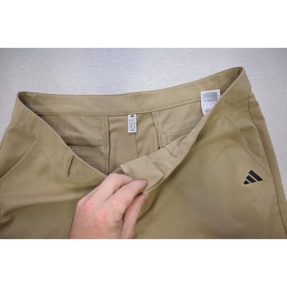 Adidas Golf Shorts ClimaLite Stretch Performance Athletic 9" INS Mens Sz 36 - Picture 3 of 6